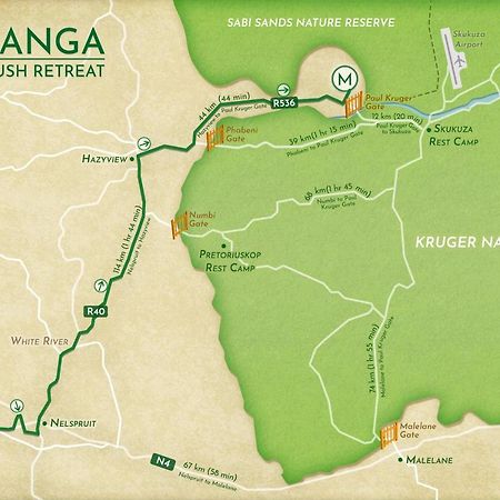 Mananga Bush Camp Hotel Скукуза Екстериор снимка